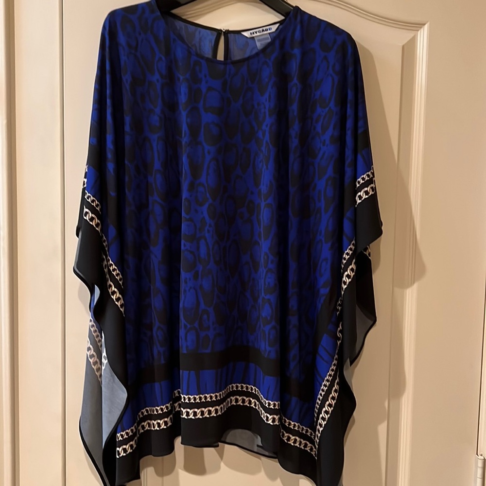 NYGARD XL poncho like tunic top - perfect CRUISE GEAR!